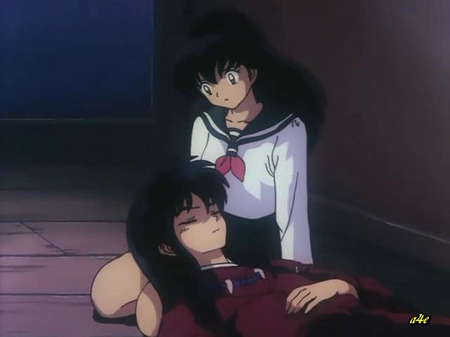 Otaku Gallery  / Anime e Manga / Inu-Yasha / Screen Shots / Episodi / 013 - L`enigma della luna nuova! Inuyasha dai capelli neri! / 233.jpg